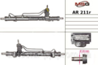 Рулевая рейка с ГУР восстановленная ALFA ROMEO 166 (936) 98-07