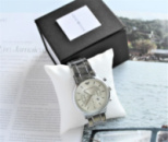 Мужские часы Armani в коробке silver