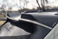 Накладки на спойлер EuroCap (2 шт, черный мат) для Renault Duster 2024- гг