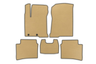 Коврики EVA (Бежевые) для Hyundai I-20 2020- гг