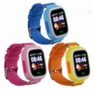 Детские умные смарт часы телефон Smart Wath Beby Q90 с GPS (5 цветов)