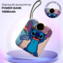 Павербанк с быстрой зарядкой 10000мАч, Power Bank с двумя встроенными кабелями Type-C и Lightning 120W Stitch