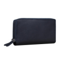 Шкіряний чорний клатч 73628A