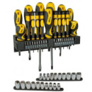 Набор инструментов Stanley отверток, головок, вставок 57 шт. (STHT0-62143)