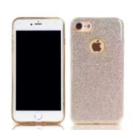 Силиконовый чехол Glitter для iPhone 7 золото Remax 700202