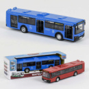 Автобус 9690 С/ 9690 D (36) «Play Smart», звук мотора, музыка, свет фар, двери открываются, инерция, на батарейке, 2 цвета, в корбке