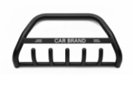 Кенгурятник WT004 Черный (Нержавейка) для Opel Movano 2021- гг