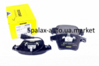 Колодки VW T5 03-/T6 15-(Teves) Q+ передні з 1 датчиком VAG 7H0698151A TEXTAR 2374602