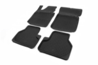 Резиновые коврики с бортом (4 шт, Polytep) для Volkswagen Golf 5