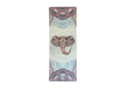 Килимок для йоги замшевий Rao Sitara Tribal Elephant 183х68х0.5 см