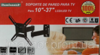 Крепеж настенный для телевизора 10-37 дюймов HS 306