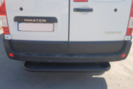 Задняя подножка Black (нерж. сталь) для Nissan NV400 2010-2024 гг