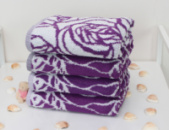 Рушник 50х90 Lily колір: фіолетовий
