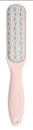 Терка для пят лазерная розовая с полировальной поверхностью, 23 см