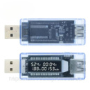 USB-тестер Keweisi KWS-V20 USB тестер вимірювач ємності, енергії, амперметр, вольтметр, ватметр.