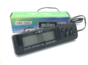 Годинник із внутрішнім та зовнішнім датчиком температури VST-7065
