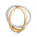 Золотое кольцо CatalogSilver без камней (2072607) 18 размер