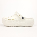 Crocs білі з логотипом
