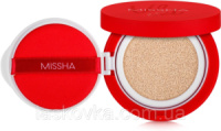 ХІТ продажу Тональний кушон з матовим фінішем 23 тон MISSHA Velveet Finish Cushion