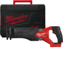 Пила шабельна акумуляторна безщіткова MILWAUKEE, M18 FSZ-0X (каркас, полотно, HDкейс)