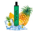 Joyetech VAAL Ананас со Льдом 1500, со вкусом Pineapple Ice 5% nic. 1500 затяжек. Одноразка оригинал.