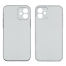 Чехол Matt Protective для Apple iPhone 12 белый Люкс
