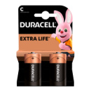 Батарейка DURACELL С/ LR14/ MN1400 KPN, 2шт в блистере, цена за блистер