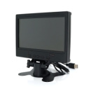 Автомобільний РК-монітор 7«(16：9) панель IPS, AV/VGA/HDMI роз'єм + touchscreen, 1024*600ips, 12-24V, BOX