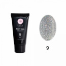 Полигель с шиммером Saga Professional EXCLUSIVE Poly Gel №9, 30 мл