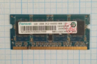 Оперативна пам'ять Ramaxel 1GB 1RX8 PC2-6400S-666 LF б/в