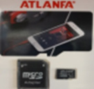 Карта пам'яті 8Gb ATLANFA microSDHC class 10 (adapter SD)