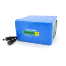Аккумуляторная батарея литиевая QiSuo 24V 18A с элементами Li-ion 18650, DC5.5x2.1, (120x110x67mm)