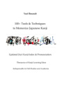 100+Tools & Techniques to Memorize Japanese Kanji: Thesaurus of Kanji Learning Ideas by Yuri Besarab