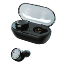 Бездротові bluetooth навушники NBZ TWS-02 Black із зарядним боксом