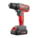 Дрель шуруповерт аккумуляторный 18 В, 30 Nm, 0-350/0-1300 об/мин.,1.5 Ач INTERTOOL DT-0315