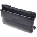 Стильний клатч для чоловіків із натуральної шкіри 721546 Чорний