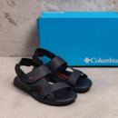 Шкіряні сандалі колір  чорний