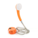 Портативный аккумуляторный душ YT43870 с помпой, аккумулятор 2200mAh, Orange/Black, Box