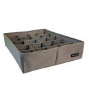 Органайзер ORGANIZE для трусов и носков на 20 ячеек 35х28х8 см (серый)