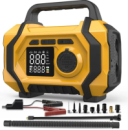 Портативний компресор (ATJ-201) Жовтий