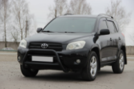 Кенгурятник WT022 Black (нерж) для Toyota Rav 4 2006-2013 гг