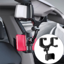 Держатель для телефона в автомобиль на зеркало заднего вида с поворотом на 360,универсальный, регулируемый