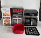 Мультифункціональна аерофритюрниця Zepline ZP-00343 на 13 л 4200 Вт на 12 програм з віконцем