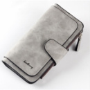 Женский кошелек клатч портмоне Baellerry Forever N2345, Компактный кошелек девочке. Цвет: серый
