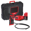Камера інспекційна акумуляторна MILWAUKEE, M12 360IC12-201C, 1м (зарядний пристрій С12 С, 1 акумулятор 2Ач, кейс)