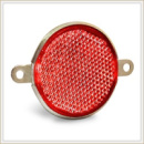 Катафот круг Червоний металевий d=83мм «ФП-310Е»