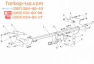 Тягово-сцепное устройство (фаркоп) Renault Espace (2015-...)