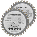Диск пильный Trotec 3 TCT 89х10х1,8 HW30 Wood/Plastic (2 шт) (6215001303)
