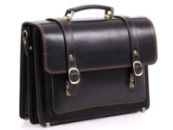 Портфель ручної роботи шкіряний Чорний (1939512632)