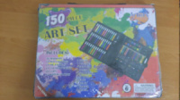 УЦЕНКА! Детский художественный набор для рисования«Art set» на 150 предметов Artists(Плохая упаковка 506)